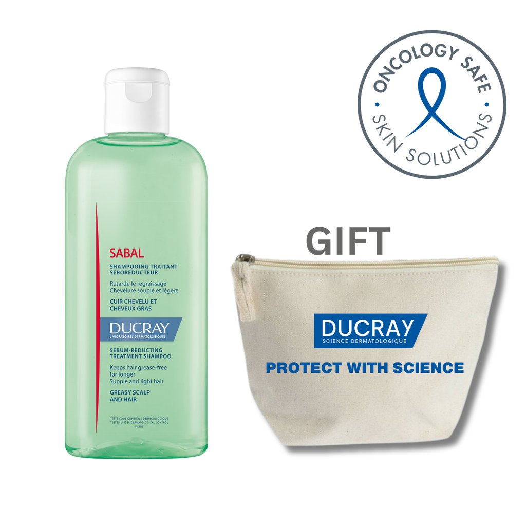 Ducray Sabal Shampoo 200ml + Free Pouch