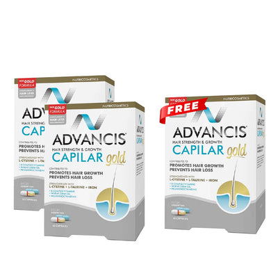 Advancis Capilar Gold 60 Caps Buy 2 Get 1