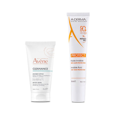 Avene Daily Purifying & UV Care Bundle