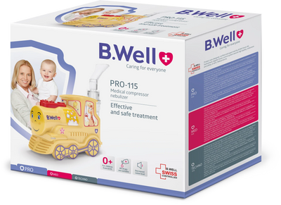 B.Well Compressor Nebulizer Pro-115 - Train