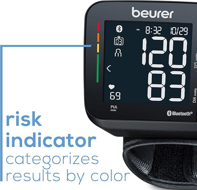 Beurer Bluetooth® Wrist Blood Pressure Monitor Bc 54