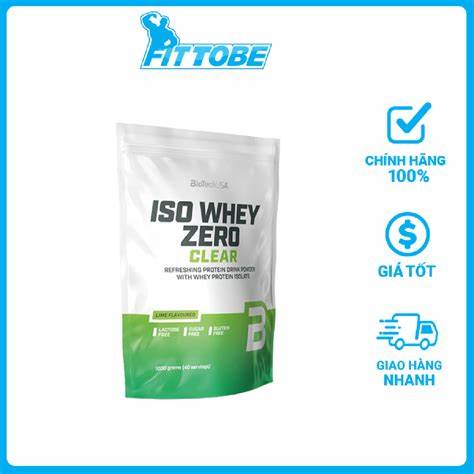 BioTechUSA Iso Whey Zero Clear 1000g