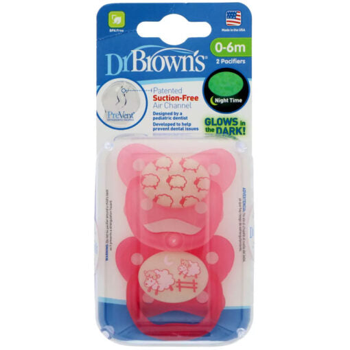 Dr Brown's Soother Advantage Glow-In-The-Dark