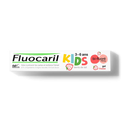 Fluocaril Toothpaste Kids Strawberry 3 to 6 years