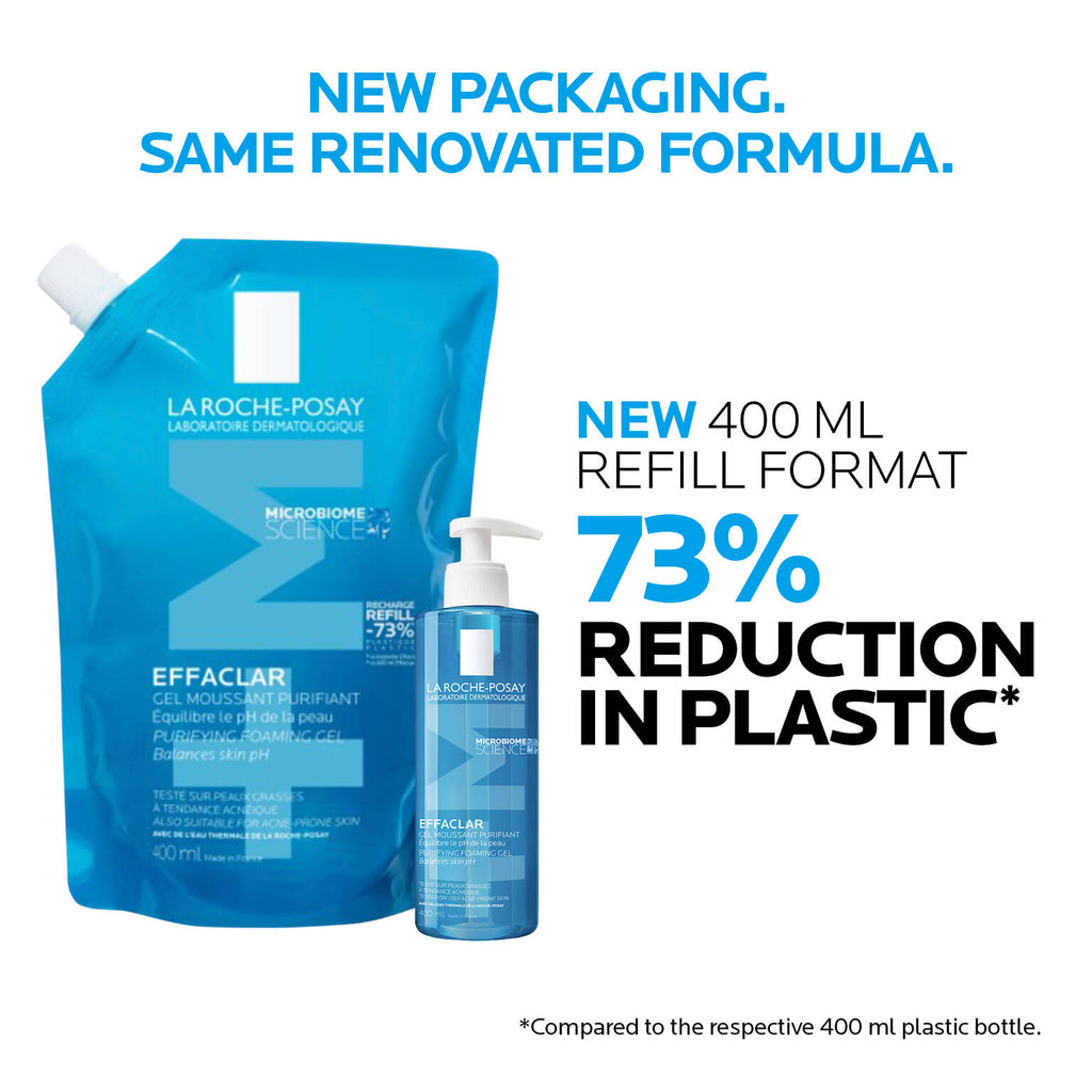 La Roche Posay Effaclar Cleansing Gel Refill 400 mL