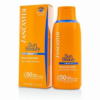 Lancaster Sun Beauty Velvet Fluid Milk SPF50