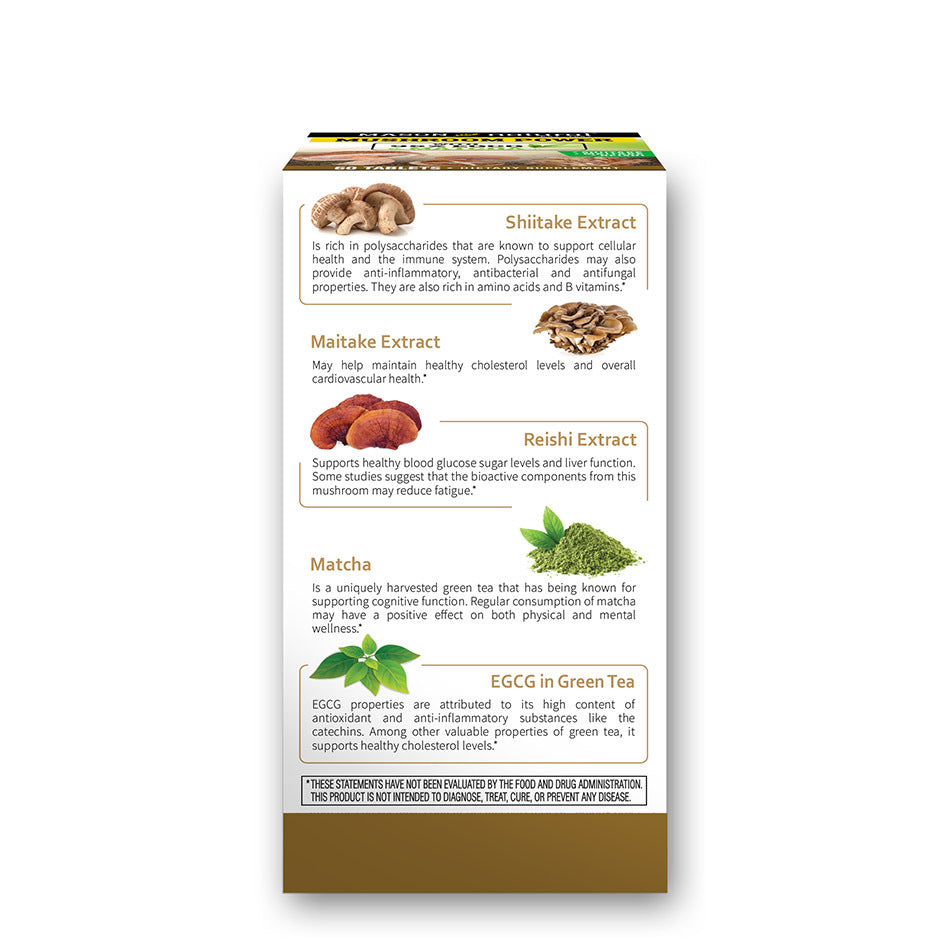 Mason Natural Mushroom Power With Matcha