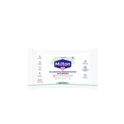 Milton Antibacterial Surface Wipes (30 Wipes)