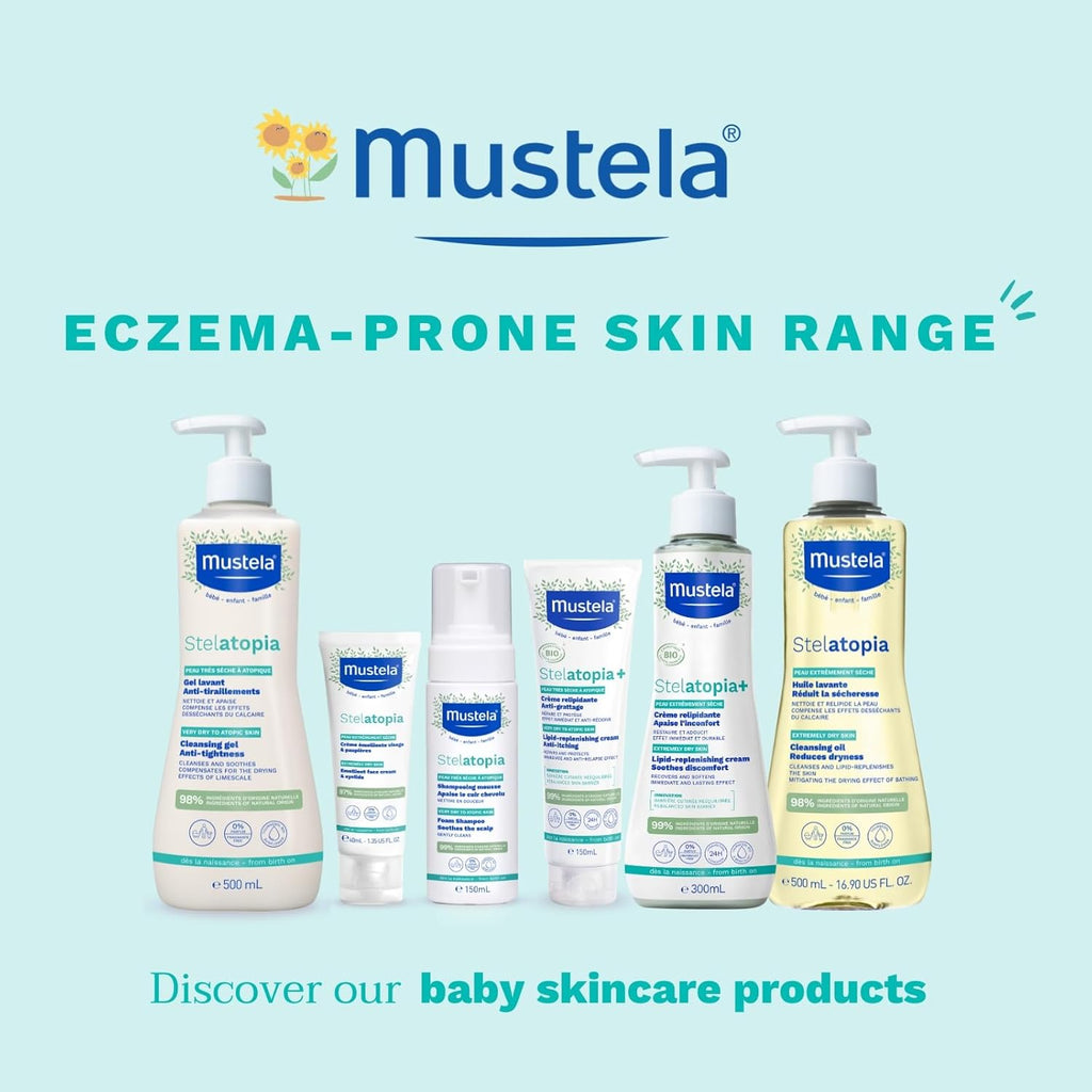 Mustela Stelatopia Foam Shampoo (150mL)