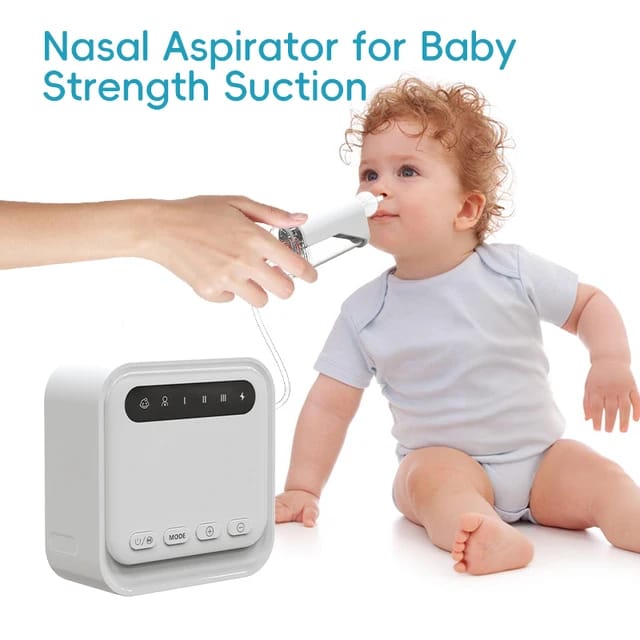 Nasal Aspirator With 3 Silicone Tips