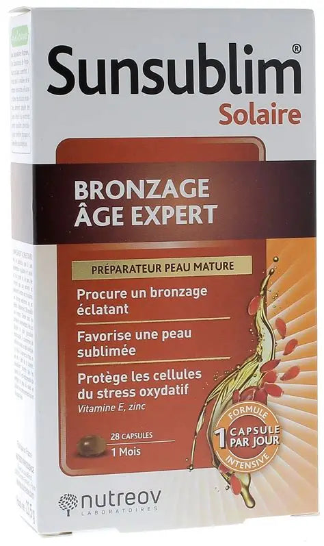 Nutreov Sunsublim Bronzage Age Expert