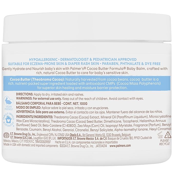 Palmer's Cocoa Butter Formula Hydrating Baby Balm