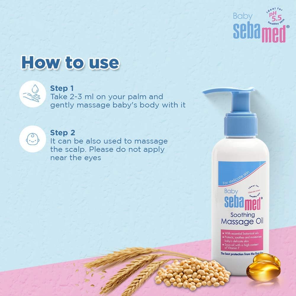 Sebamed Baby Soothing Massage Oil 150ml