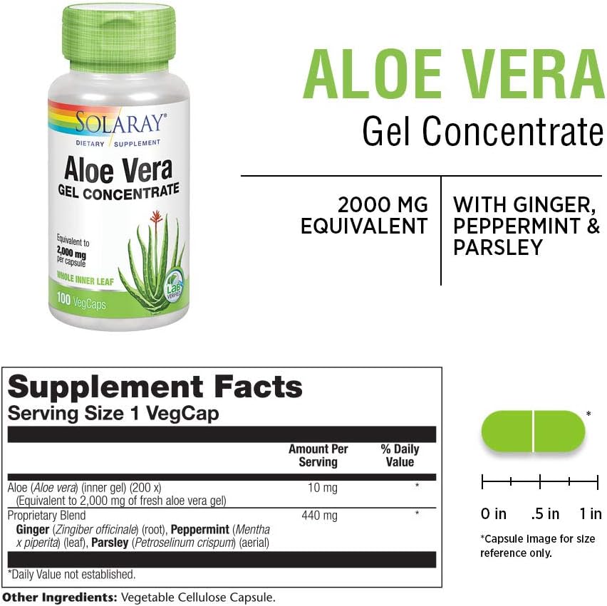 Solaray Aloe Vera Gel