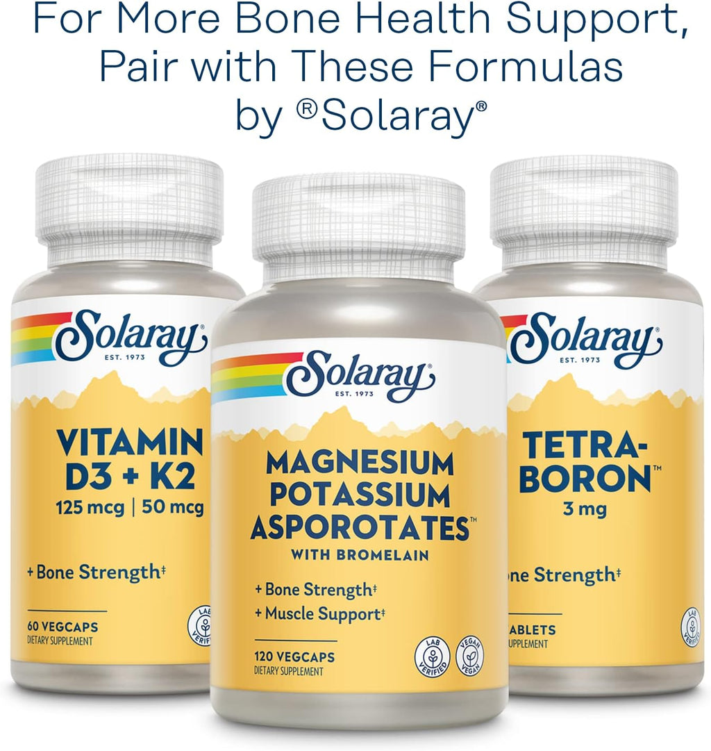 Solaray Cal-Mag Citrate & Vitamin D