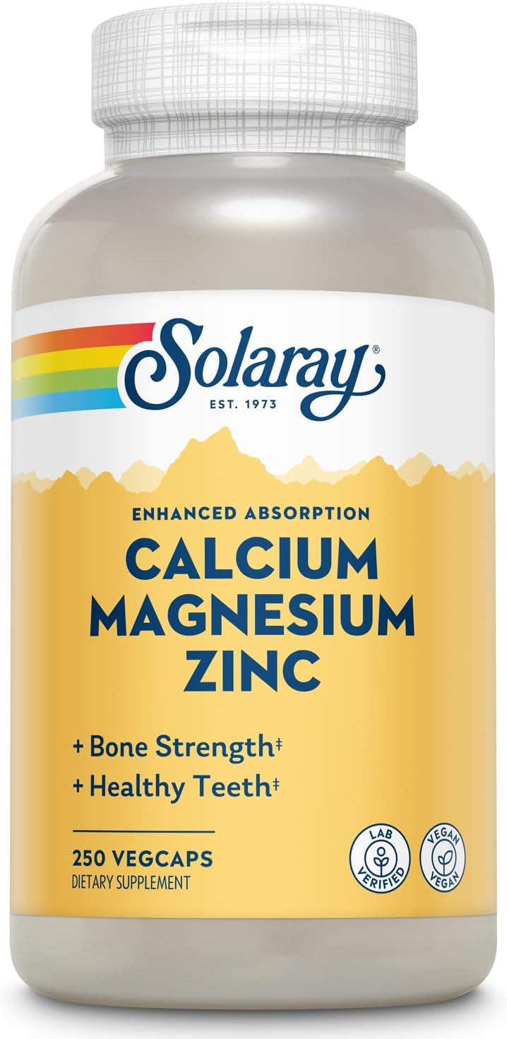 Solaray Calcium, Magnesium, Zinc