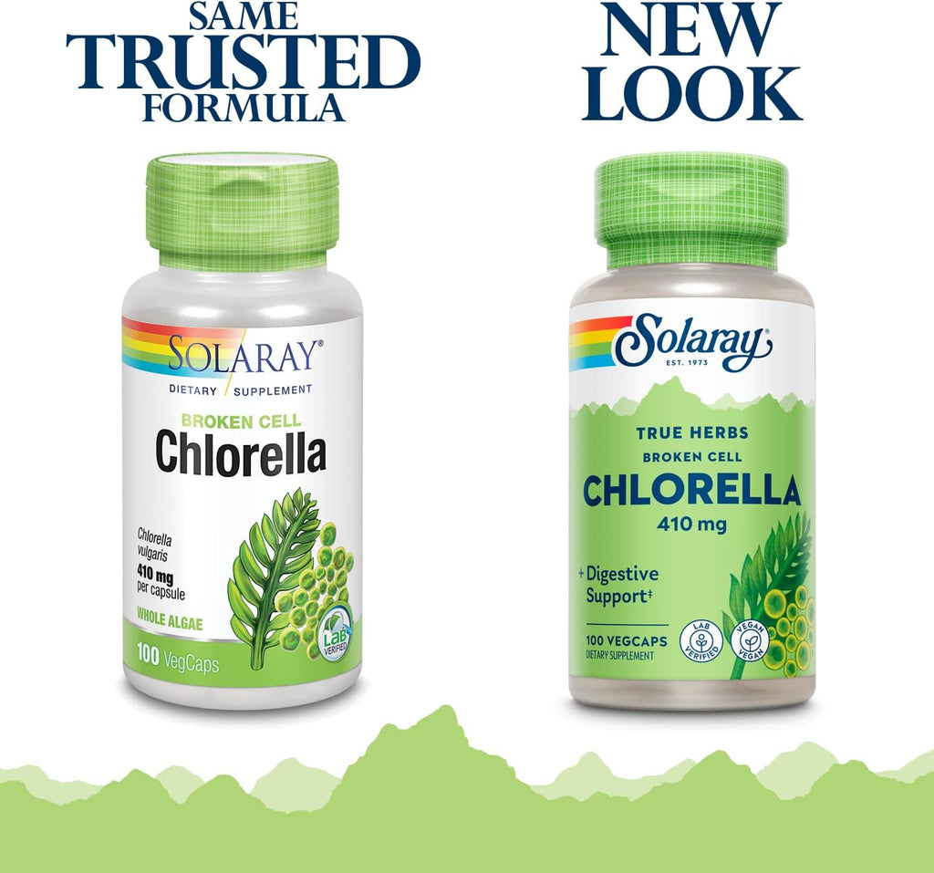 Solaray Chlorella 410 mg