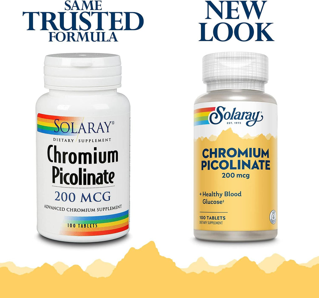 Solaray Chromium Picolinate 200 mcg