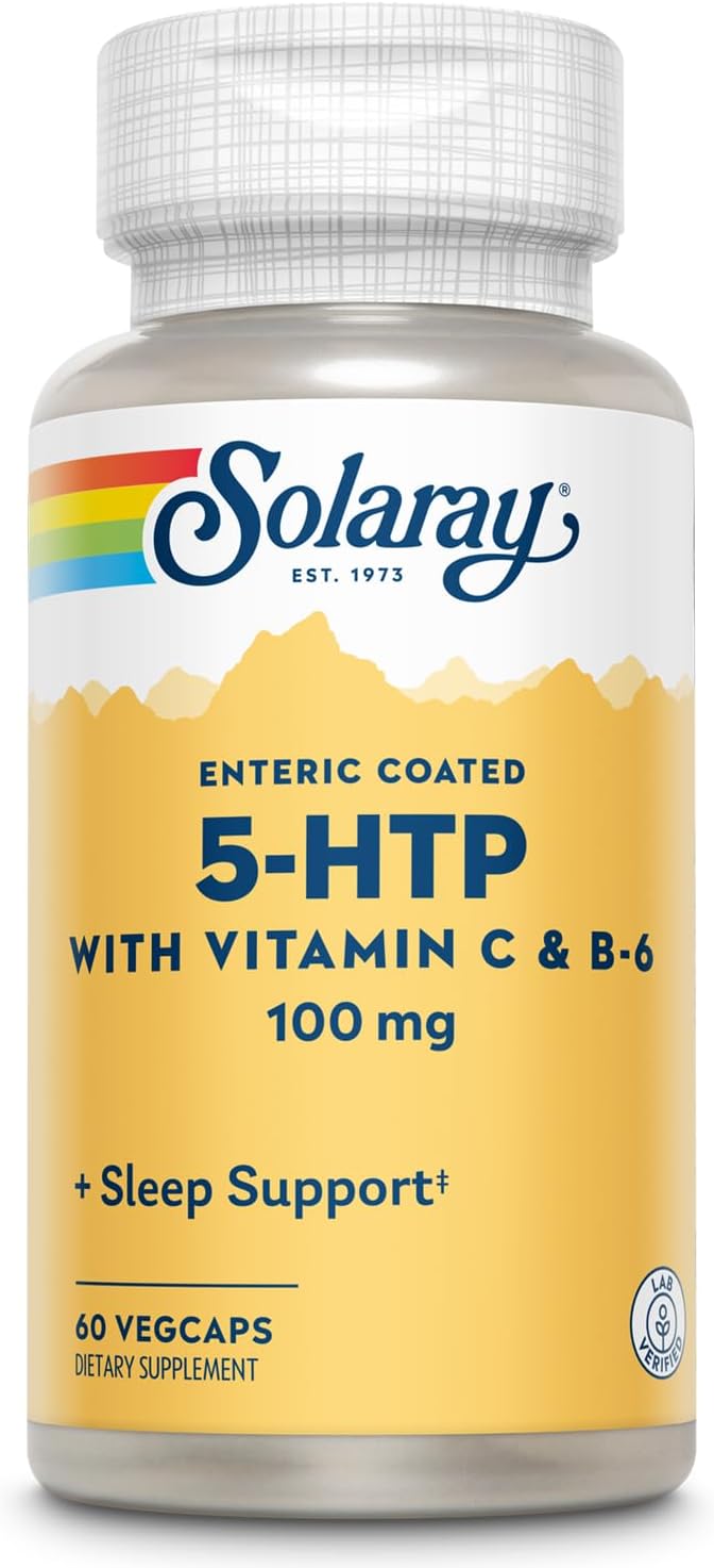Solaray L-5-HTP 100 mg & Vitamin B6 & Vitamin C