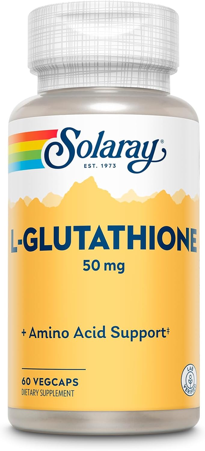 Solaray L-Glutathione 50 mg