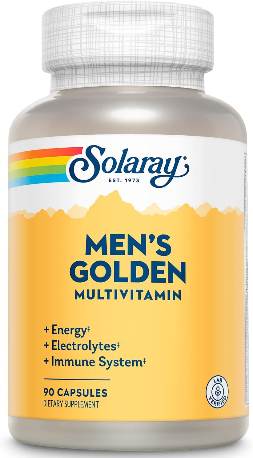 Solaray Men's Golden Multi Vitamin
