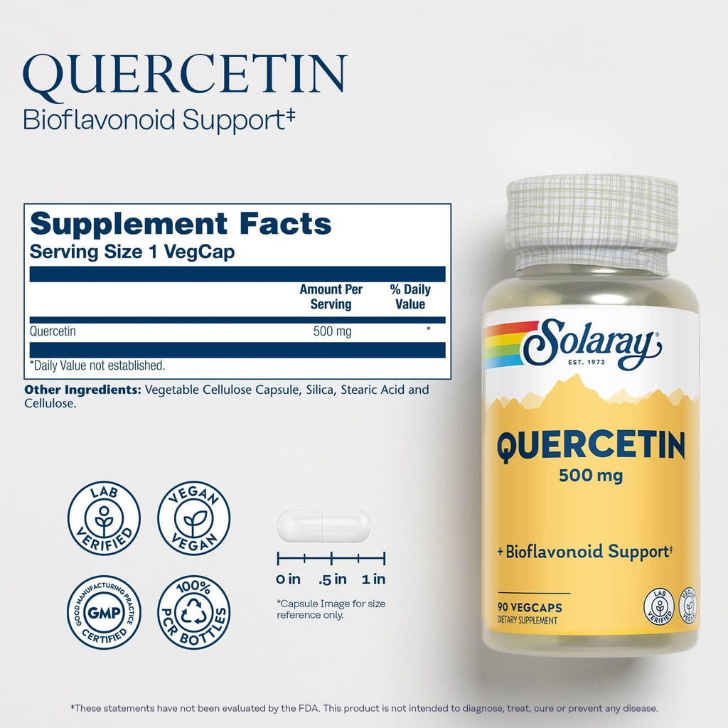 Solaray Quercetin 500 mg
