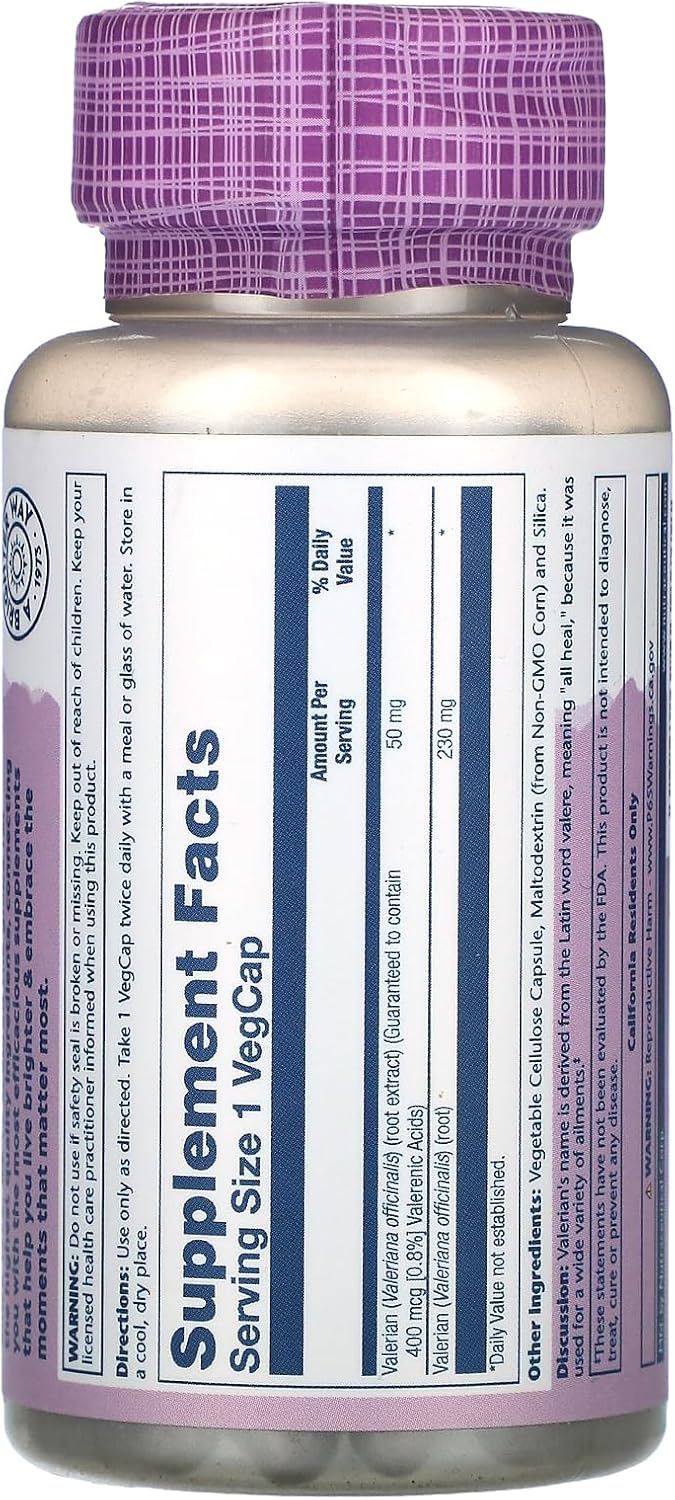 Solaray Valerian Root Extract