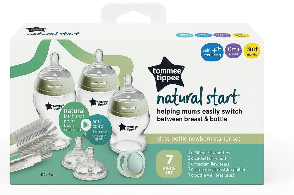 Tommee Tippee Bottles Starter Kit Glass