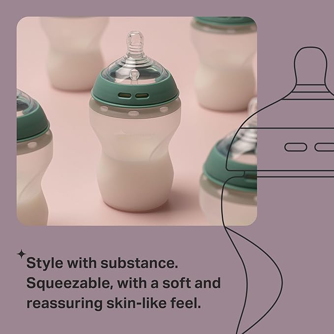 Tommee Tipee  Natural Start Silicone  x2