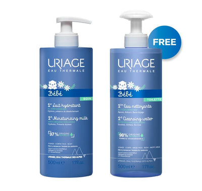 Uriage Bundle Baby 1st Moisturizing Milk Buy One Get One