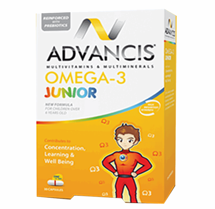 Buy Advancis Omega 3 Junior online Free delivery available in