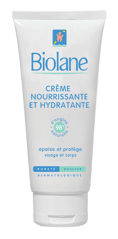 Biolane - Crème Nourrissante & Hydratante - Bébé - Apaise & Protège - 100 ml