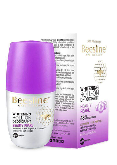 Beesline Whitening Roll-On Deodorant - Beauty Pearl