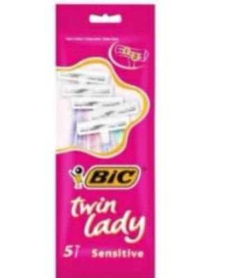 Bic Twin Lady Pouch Sensitive 5