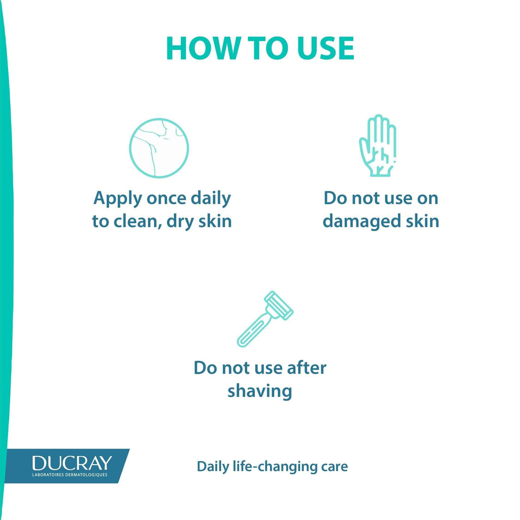 Ducray Hidrosis Control Antiperspirant Roll-On - Underarms