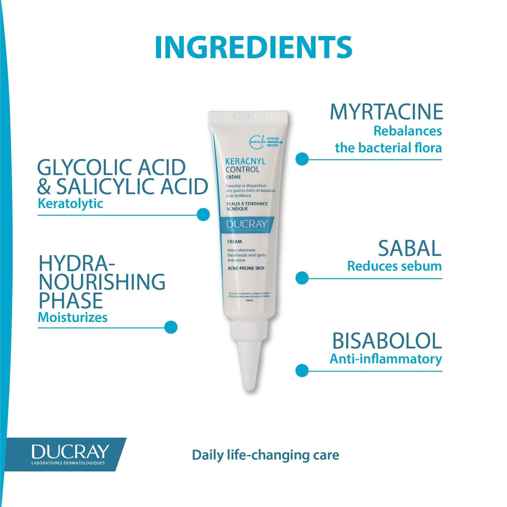 Ducray Keracnyl Control Cream