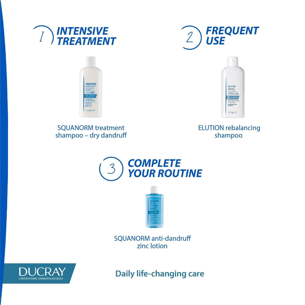 Ducray Squanorm Anti-Dandruff Treatment Shampoo - Dry Dandruff