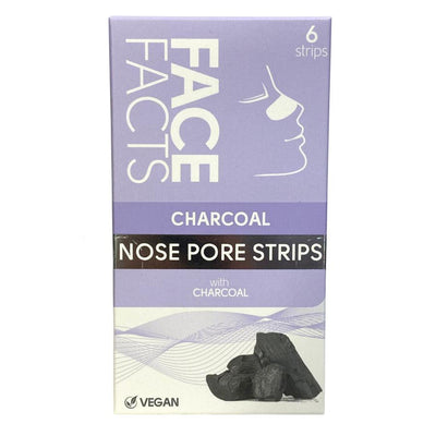 Face Facts Charcoal Nose Pore Strips (x6)