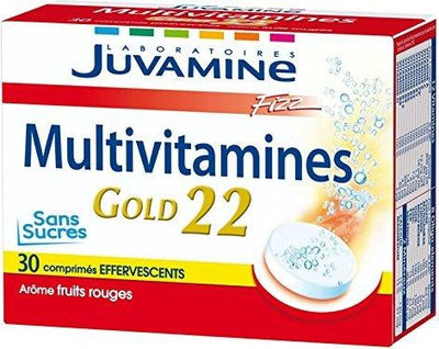 Juvamine Fizz Multivitamines Gold22