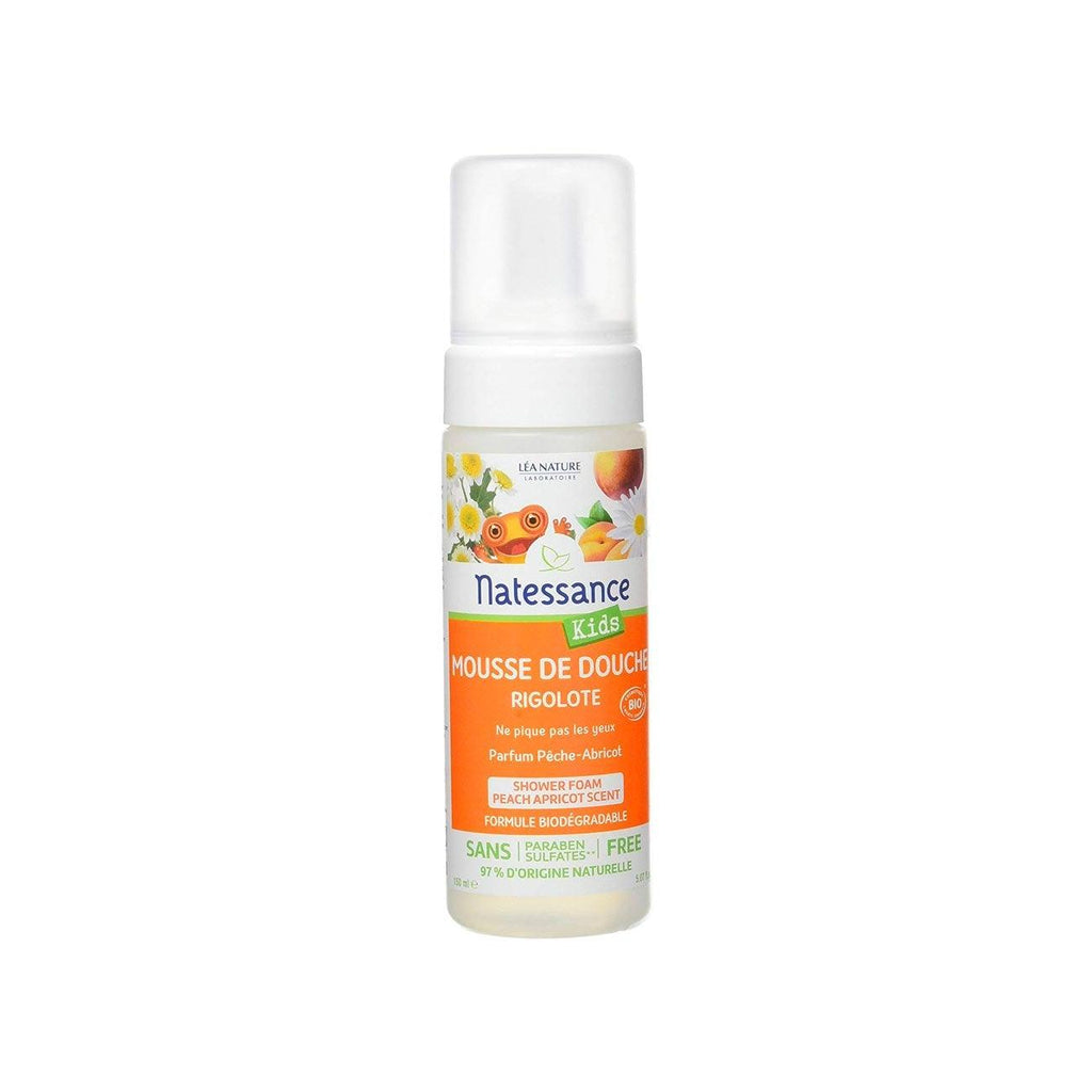 Natessance Kids Peach-Apricot Shower Foam