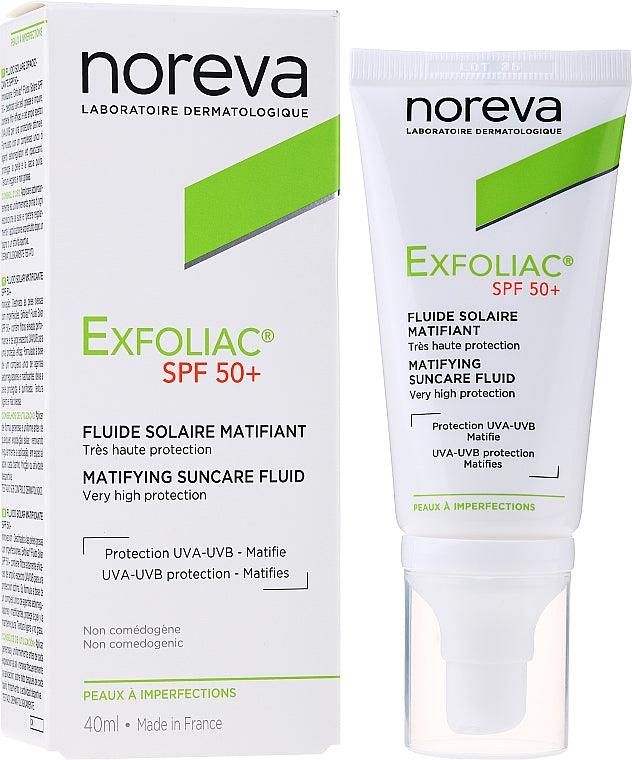 Noreva Exfoliac Matifying Suncare Fluid