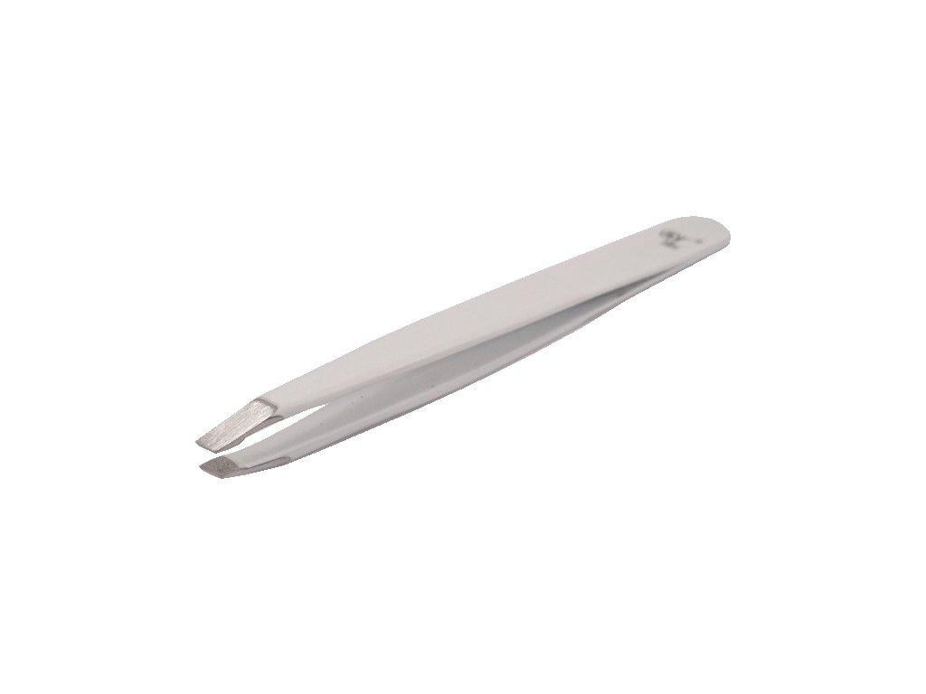 Or Bleu Diamond Slant Tip Tweezers