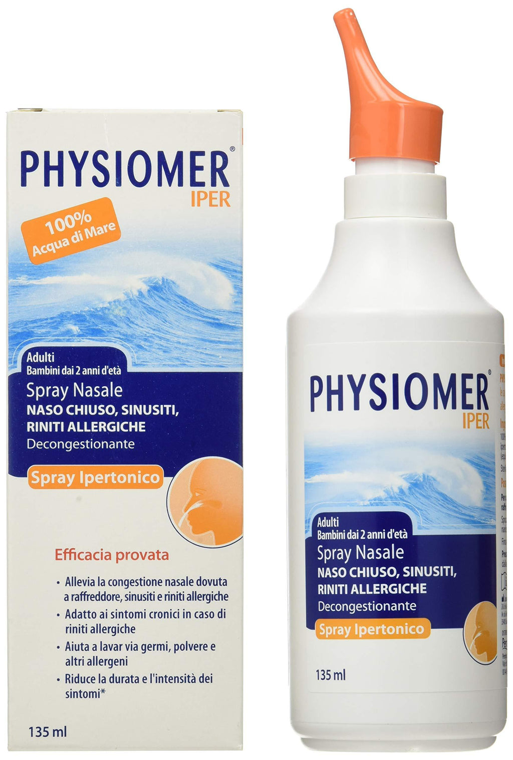Physiomer Hypertonic 135ml