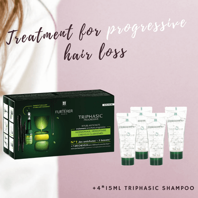 Rene Furterer Bundle Buy Triphasic Regenerating Serum And Get 4X15Ml Shampoo Triphasic For Free