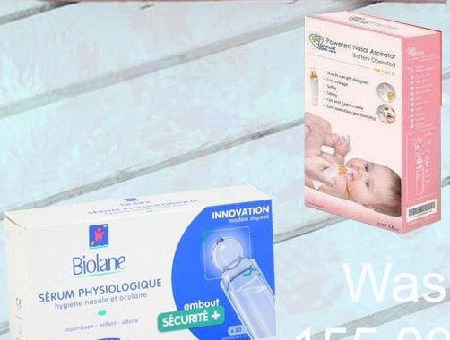 Buy Biolane Bundle Serum Physiologique + Hannox Nasal Aspirator