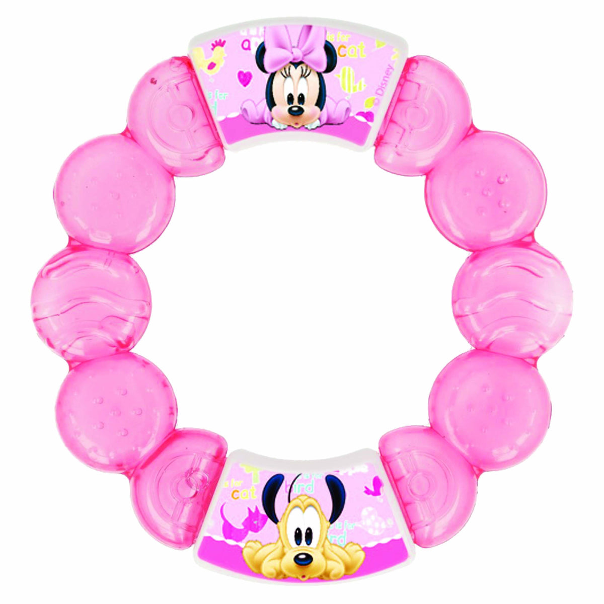 Water filled teething ring on sale