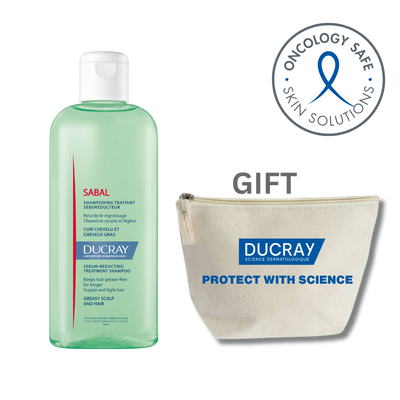 Ducray Sabal Shampoo 200ml + Free Pouch