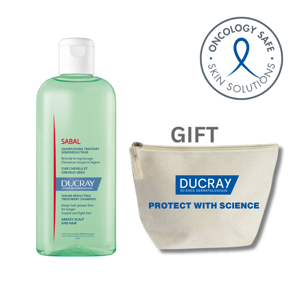 Ducray Sabal Shampoo 200ml + Free Pouch