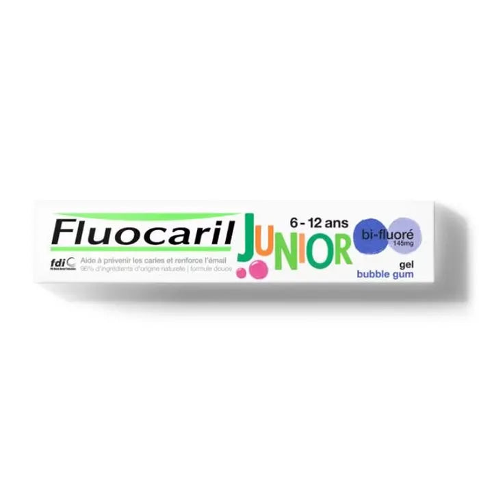 Fluocaril Toothpaste Junior Bubble Gum 6 to 12 years 75ml