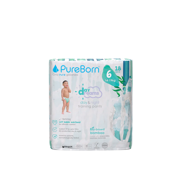 PureBorn DayDream Diapers Size 6 (14-19kg)